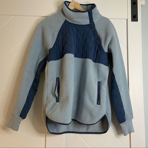 Abercrombie Sherpa button pullover - Picture 1 of 6